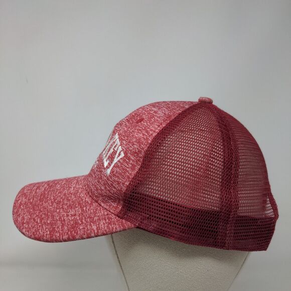 Siesta Key Florida Snapback Mesh Back Trucker Hat Red One Size 6 Panel - Picture 3 of 8